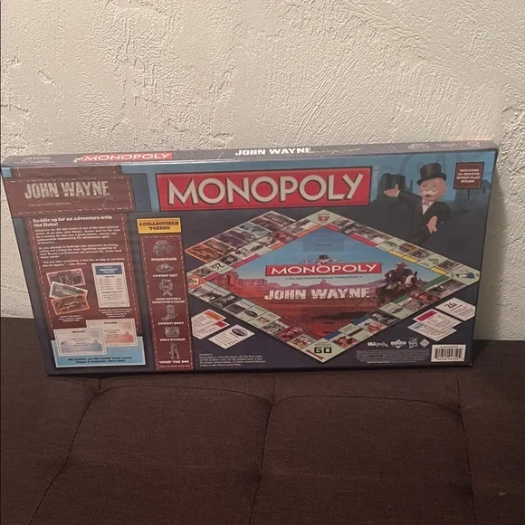 ( 0375 ) Monopoly John Wayne Collector's Edition Board Game - Picture 3 of 12